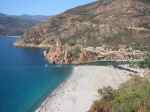 Une vue sur une plage textile de Porto Vecchio