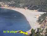 Situation de la plage
